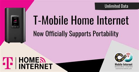 T-Mobile 5G Home and Small Business Internet - Portability Now ...