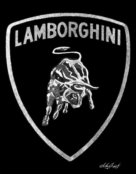 Lamborghini Logo Drawing at PaintingValley.com | Explore collection of ...