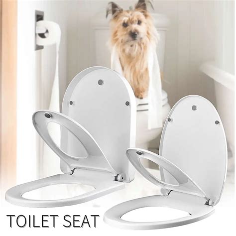 1Pcs U Type V Type Replacement Universal Toilet Seat Lid Cover Set ...