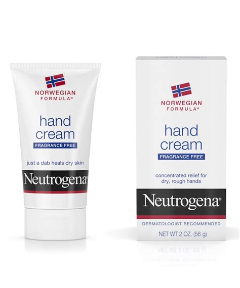 Norwegian Formula® Fragrance-Free Hand Cream For Dry, Rough Hands ...