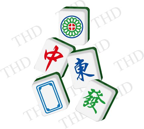 Mahjong Tiles PNG Mahjong Clipart for Sublimation/heat Press - Etsy ...