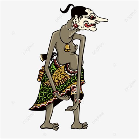 Wayang Petruk Punokawan, Javanese Puppet, Petruk Illustration, Petruk ...