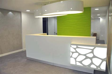 Office Office Front Desk Design Imposing On Regarding Genuine Reception ...