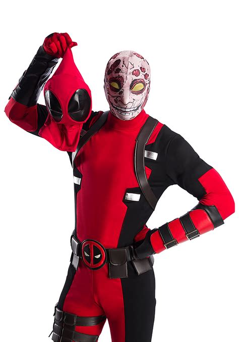 Premium Deadpool Marvel Costume for Plus Size Adults