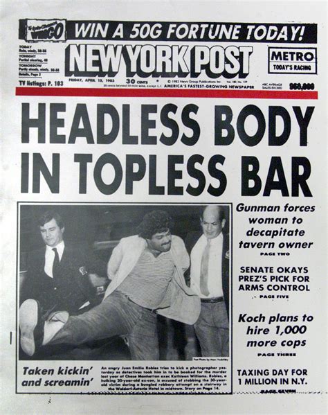 Vincent Musetto: Author of 'Headless' New York Post Headline Dies | TIME