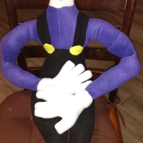 Large Waluigi Plush - Etsy