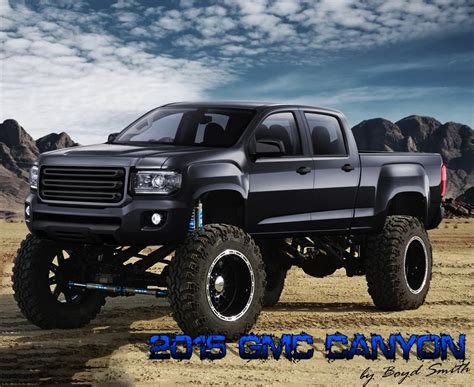 2015 Canyon rendering | Gmc canyon, Lifted trucks, Cars trucks