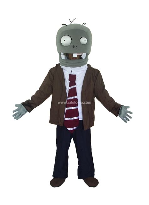 Adult Mascot Costume Halloween Plants vs Zombies Mascot Costume