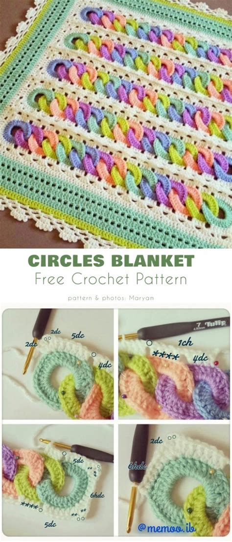 Intriguing Interlocking Free Crochet Patterns