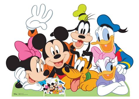 Mickey Mouse and Friends Lifesize Cardboard Cutout / Standup