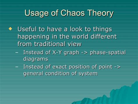 Fractals And Chaos Theory