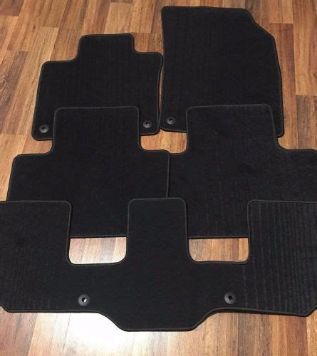 Buy Genuine OEM 2016 & Newer Volvo XC90 Carpet Floor Mats Charcoal 3 ...