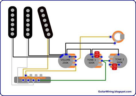 Stratocaster Tone Wiring Schematics