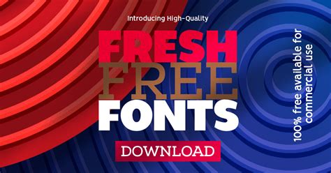 24 Fresh Free Fonts For Graphic Designers Graphic Design Junction