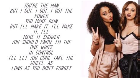 Power - Little Mix(Lyrics) - YouTube