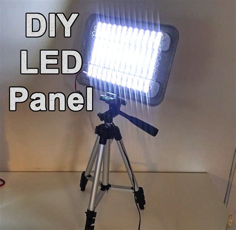 DIY Powerful LED Panel - Video and Work Light : 6 Steps (with Pictures ...