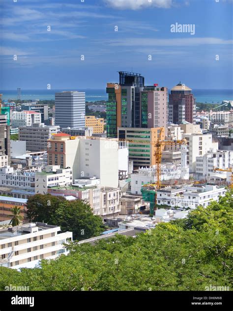 the Port-Louis- capital of Mauritius Stock Photo - Alamy