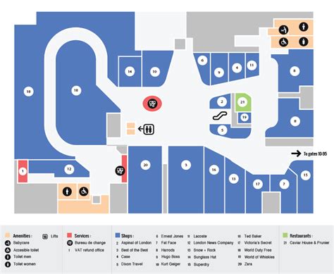 Map Of Gatwick Airport South Terminal - Map Of Campus