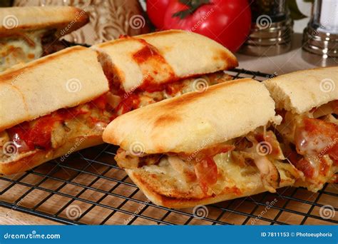 Hot Sub Sandwiches Stock Photos - Image: 7811153