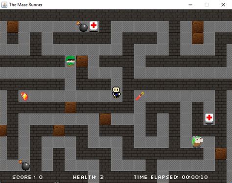 GitHub - SherifRafik/maze-runner: The primary objective of the player ...