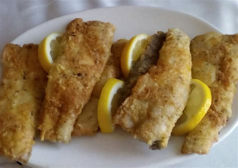 Fried hake fillet Recipe by fezi - Cookpad