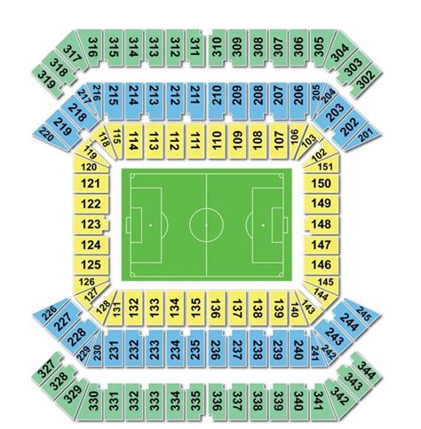 Raymond James Stadium Seating Plan - Seating plans of Sport arenas ...