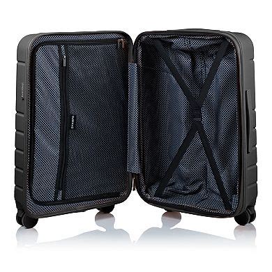 Champs Linen Collection Hardside Spinner 3-piece Luggage Set