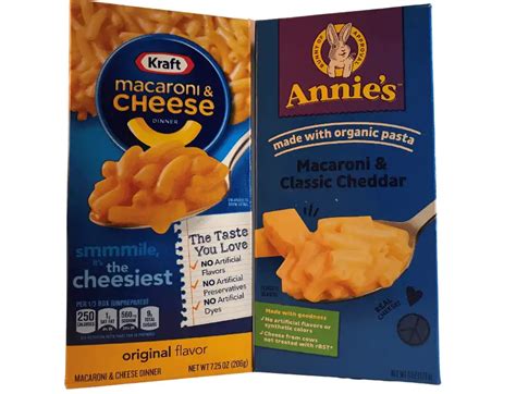 Kraft Vs Annie's Mac & Cheese - What's The Difference? | Brand Informers