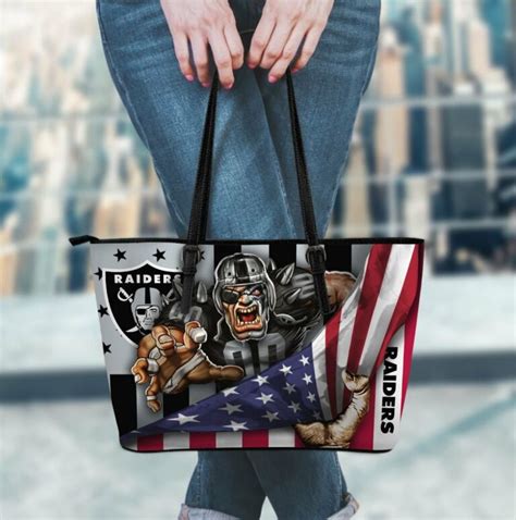 NFL Las Vegas Raiders Mascot Leather Bag - Raidersfanworld.com