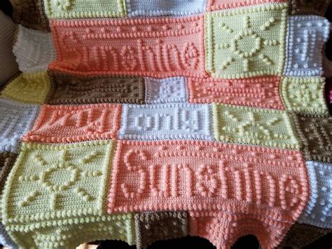 Sunshine Crochet Blanket