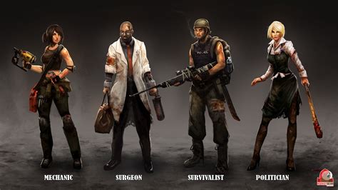 The Living: 30 Days to Survive | Classes by ARTazi on DeviantArt