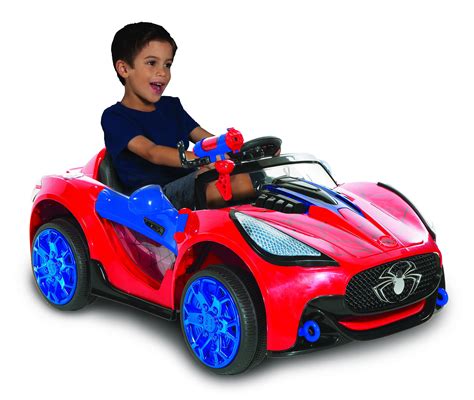 Spiderman Marvel Ride On Supercar Spider Man Super Car Kids Toy Play ...