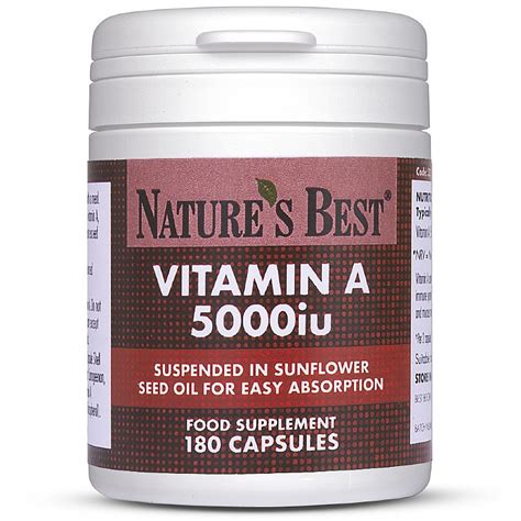 High Strength Vitamin A Supplement | Nature's Best