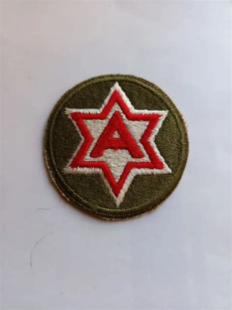 PATCH ARMEE US 6th ARMY ww2 original EUR 6,00 - PicClick FR