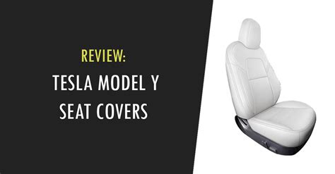 Tesla Model Y Seat Covers: Front & Rear Leather Covers | TeslaThunder ...