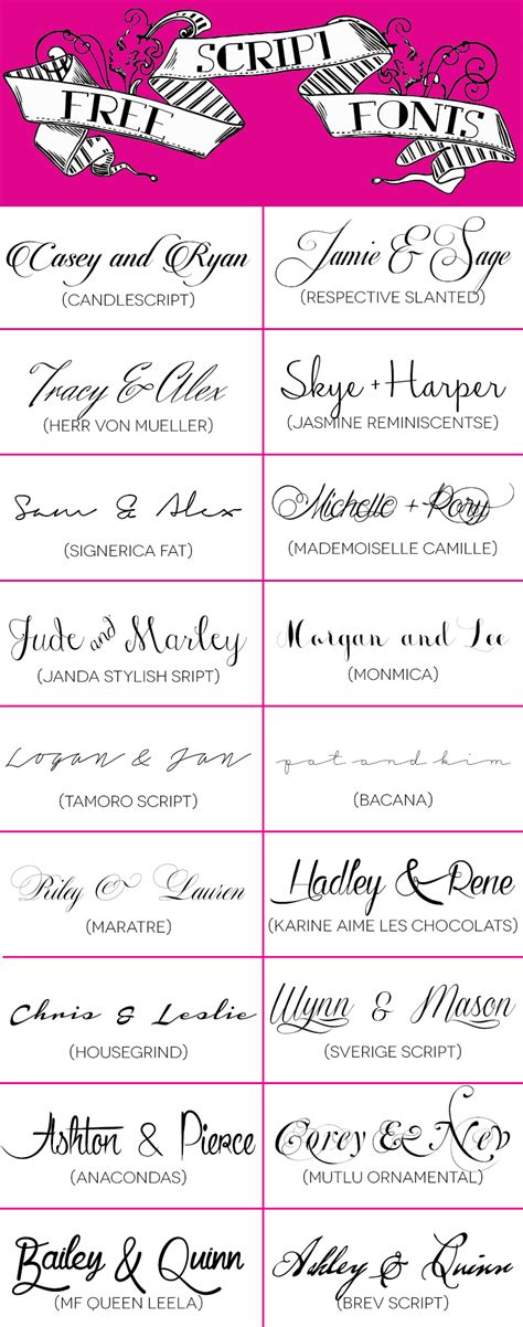 Wedding Invitation Fonts In Microsoft Word | Onvacationswall.com