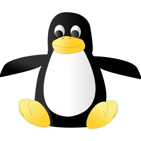 Plush tux vector image | Free SVG