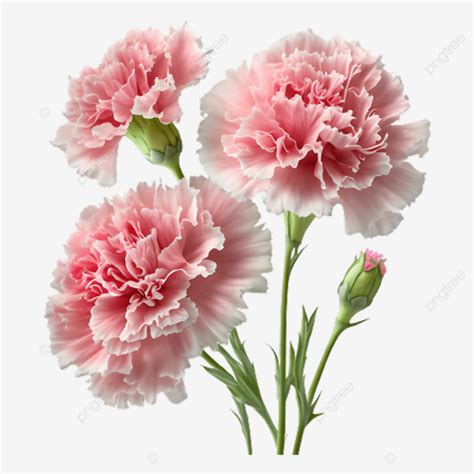 Carnation Pink Illustration, Carnation, Fresh Flowers, Bouquet PNG ...