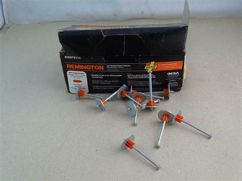 Remington Low Velocity Power Fasteners 2 1/2" 63mm ,100 count , 58052 ...