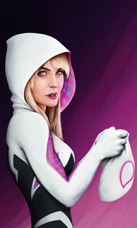 1280x2120 Spider Gwen Mask Off iPhone 6+ ,HD 4k Wallpapers,Images ...