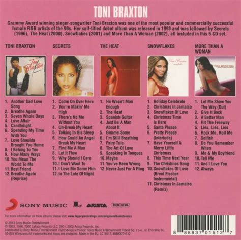 Toni Braxton: Original Album Classics (5 CDs) – jpc