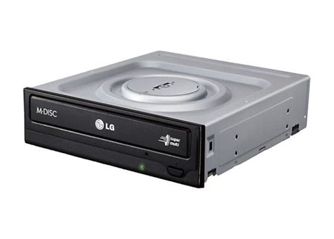 LG GH24NSC0 Super Multi Internal DVD Drive - Black - GH24NSC0B ...