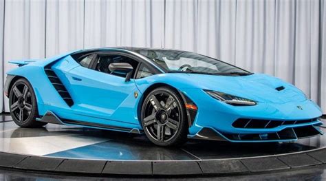 Blu Cepheus Lamborghini Centenario for Sale