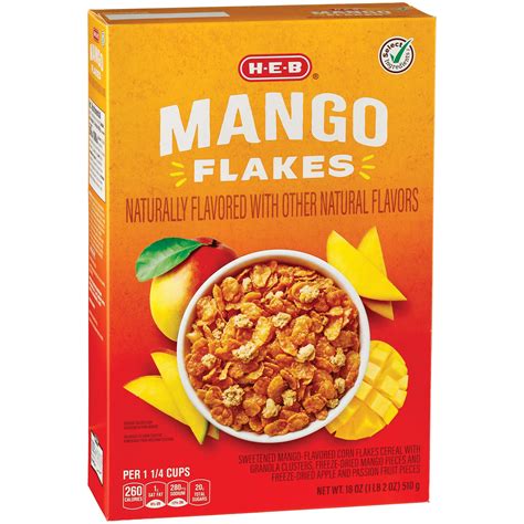 H-E-B Mango Flakes Cereal - Shop Cereal at H-E-B