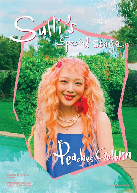 Catat Jadwal Launching Album Solo Sulli Berjudul Goblin, Ada Panggung ...