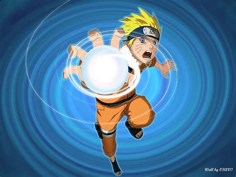 1366x768px, 720P free download | HAAA RASENGAN, naruto, rasengan, blue ...