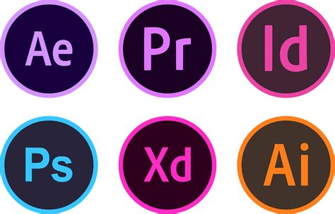 Download Download Icons Adobe Illustrator Photoshop Premiere - Circle ...