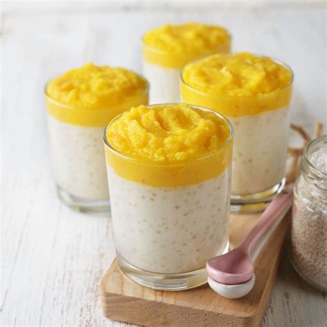 Sago Pudding (Tapioca pudding!)- 4 Ingredients! - The Big Man's World