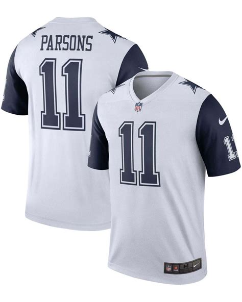 Nike Synthetic Micah Parsons White Alternate Legend Jersey for Men | Lyst