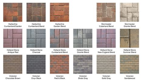 Brick Paver Colors - TLC Supply Blog